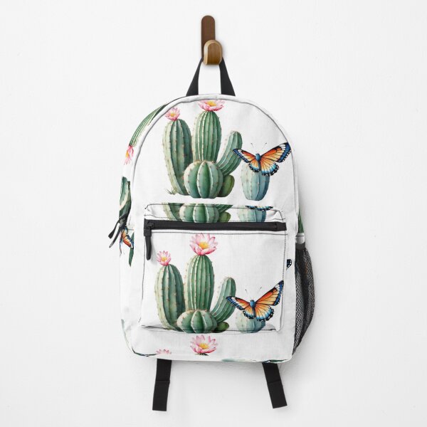 Item preview, Cute Cactus, butterfly designed and sold by RoseAIArtRhythm.