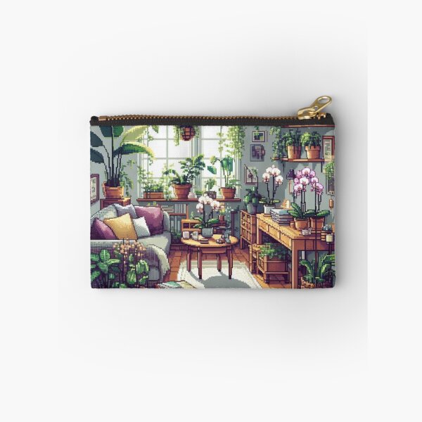 Item preview, Pixel Art Interiors - Living Room designed and sold by RetroRuins.
