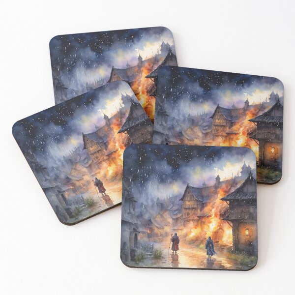 Item preview, Mystical Village Blaze designed and sold by Sadia  Jannat.