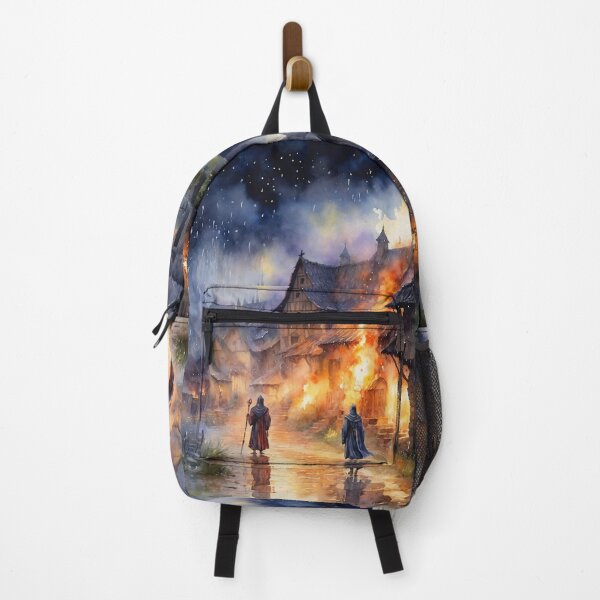 Item preview, Mystical Village Blaze designed and sold by Sadia Jannat.