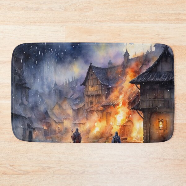 Item preview, Mystical Village Blaze designed and sold by Sadia  Jannat.