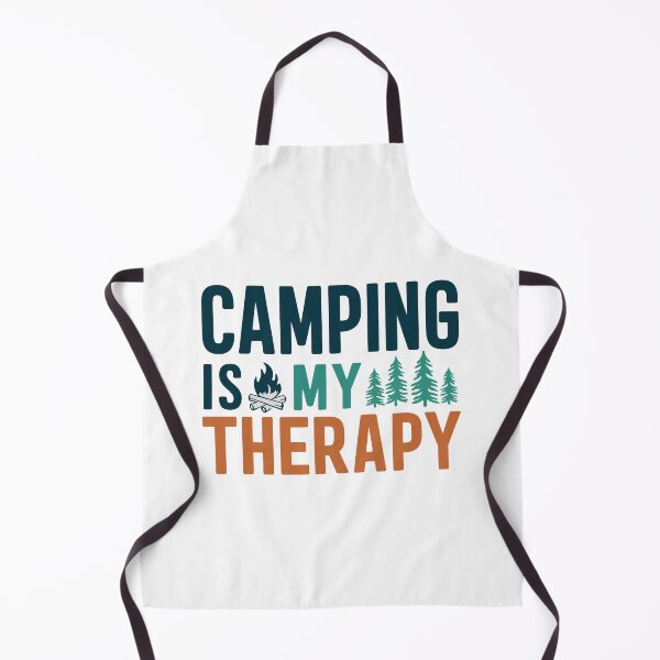 Item preview, Nature's Healing: Camping is My Therapy" Sticker designed and sold by Pattern-Parade.