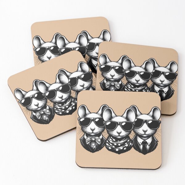 Item preview, Mice In Shades Squad designed and sold by SunriseD.