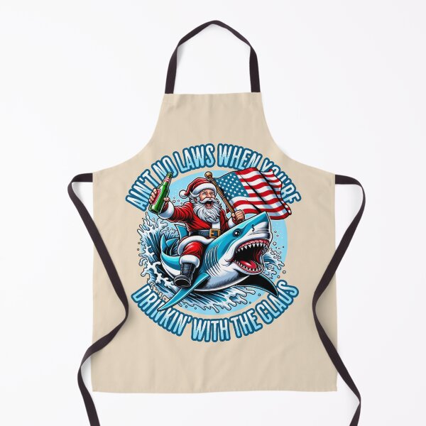 Item preview, Ain’t No Laws When You’re Drinking With The Claus designed and sold by Studio Bankai.