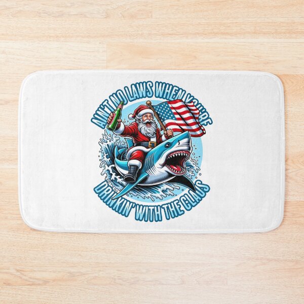 Item preview, Ain’t No Laws When You’re Drinking With The Claus designed and sold by Studio Bankai.