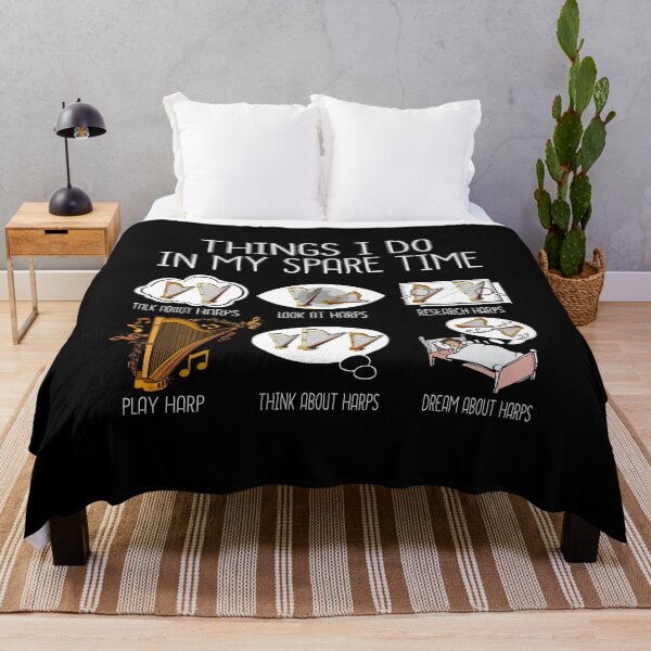 Item preview, Funny Harp Player Gift Harpist Music Harp designed and sold by DSWShirts.