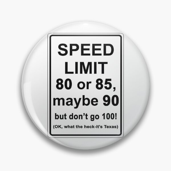 Item preview, funny Traffic sign speed limit designed and sold by Numbers-Art.