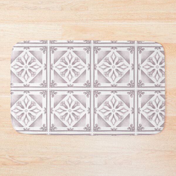 Item preview, Grey,pinkmosaic tiles,Mediterranean tiles  designed and sold by MariaMarinova.