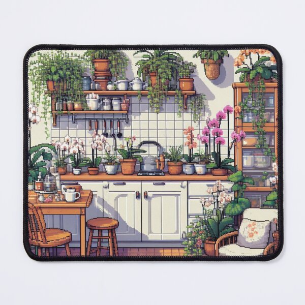 Artikelvorschau, Pixel Art Interiors - Küche entworfen und verkauft von RetroRuins.
