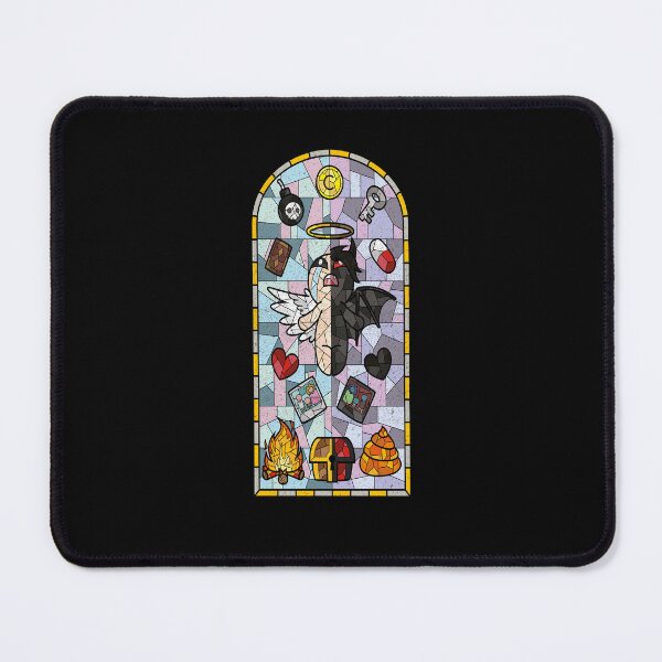 Item preview, The Binding of Isaac cathedral stain glass designed and sold by spilu.