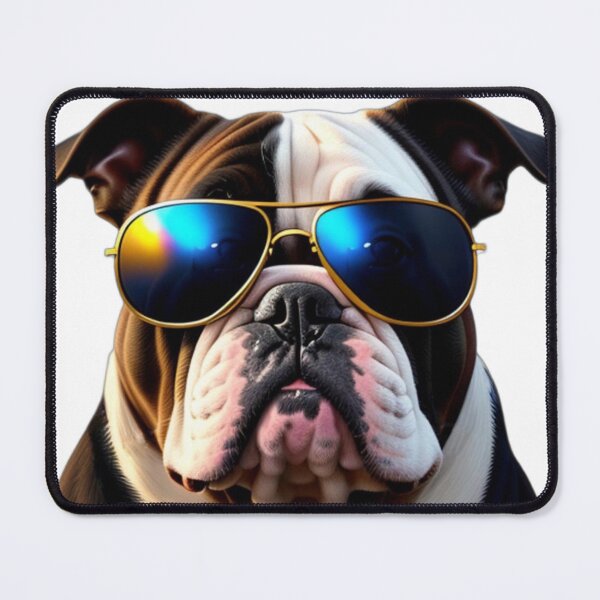 Item preview, Bulldog wearing sunglasses designed and sold by Rocklights.