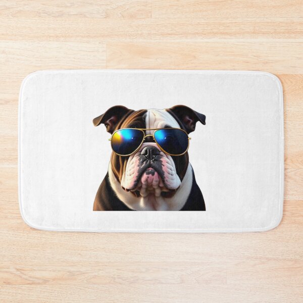Item preview, Bulldog wearing sunglasses designed and sold by Rocklights.