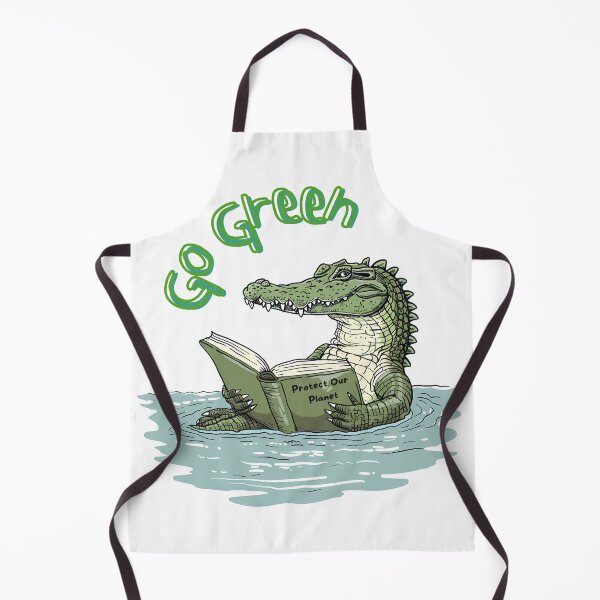 Item preview, Crocodile Go Green designed and sold by NatureStyle555.