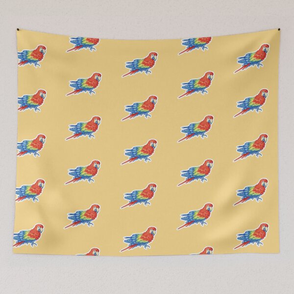 Item preview, Parrot designed and sold by OvergrownArts.