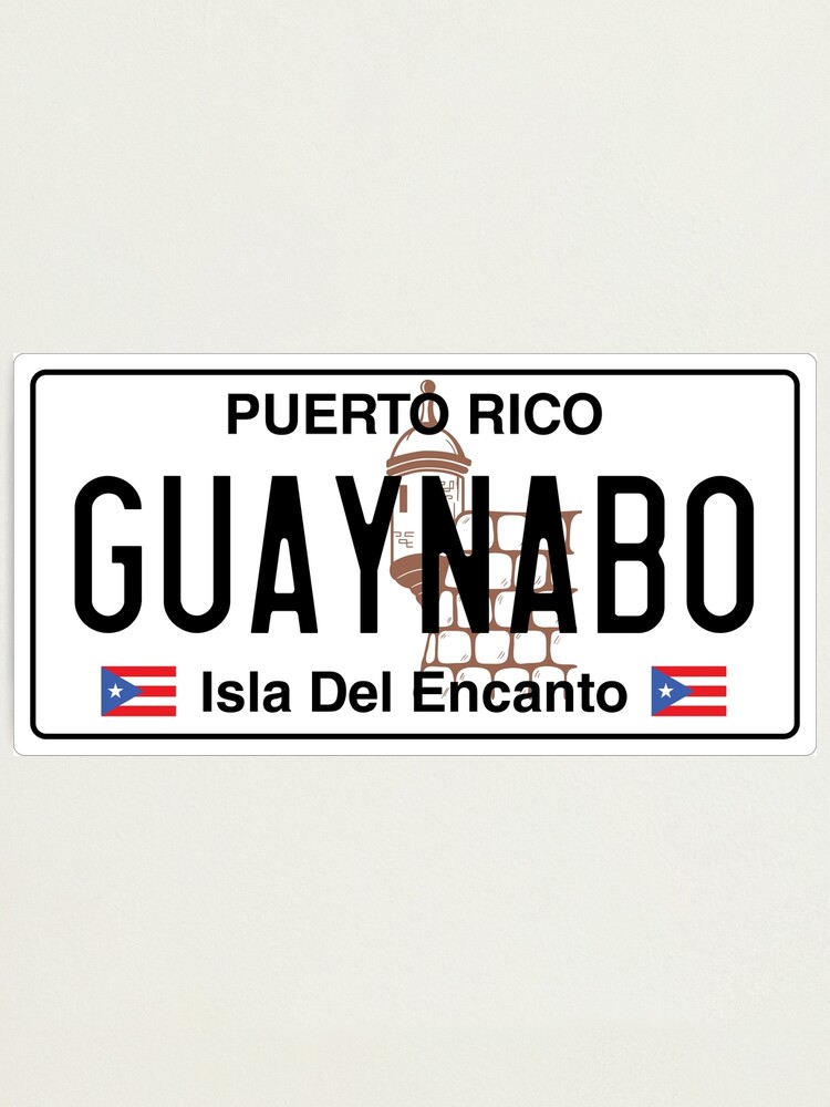 PR Plate - Cabo Rojo iPhone Case for Sale by snxworld
