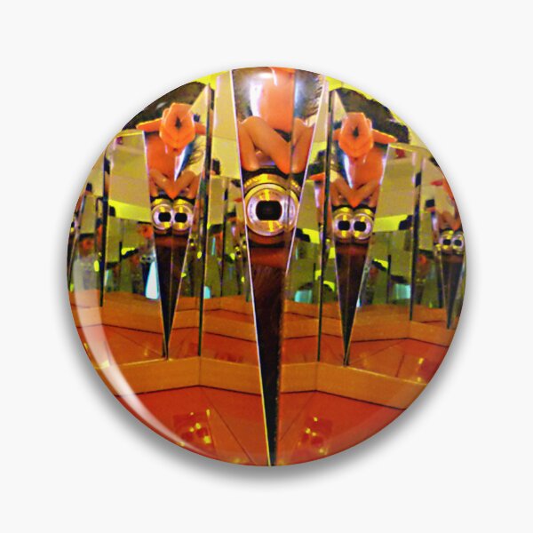 Item preview, Abstract photography self-portrait symmetrical mirror designed and sold by Carré Comme Orange.