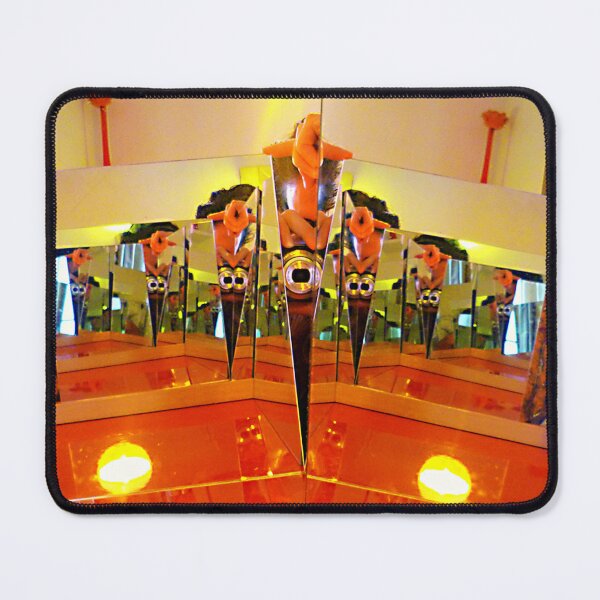 Item preview, Abstract photography self-portrait symmetrical mirror designed and sold by Carré Comme Orange.