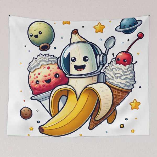 Item preview, Funny banana split  designed and sold by Magdalena-7.