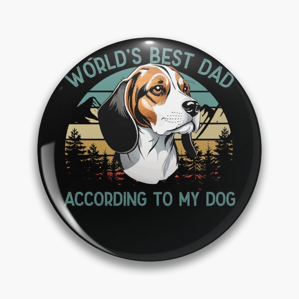 Item preview, World Best Dog Dad Beagle Funny Dogs Love designed and sold by LuminOrb.