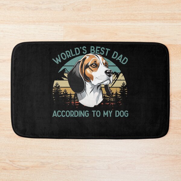 Item preview, World Best Dog Dad Beagle Funny Dogs Love designed and sold by LuminOrb.