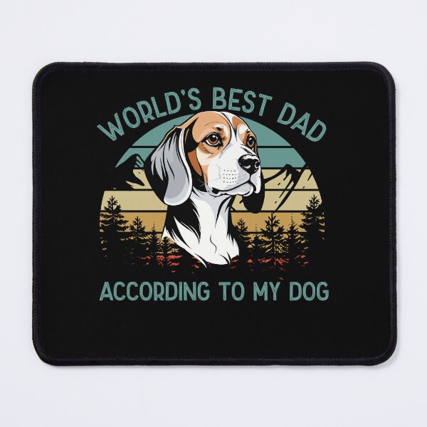 Item preview, World Best Dog Dad Beagle Funny designed and sold by LuminOrb.