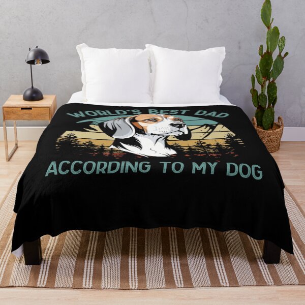 Item preview, World Best Dog Dad Beagle Funny designed and sold by LuminOrb.
