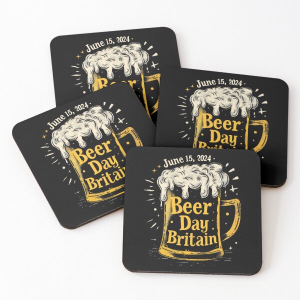 Item preview, Beer Day Britain 2024 foamy mug designed and sold by palmyst.