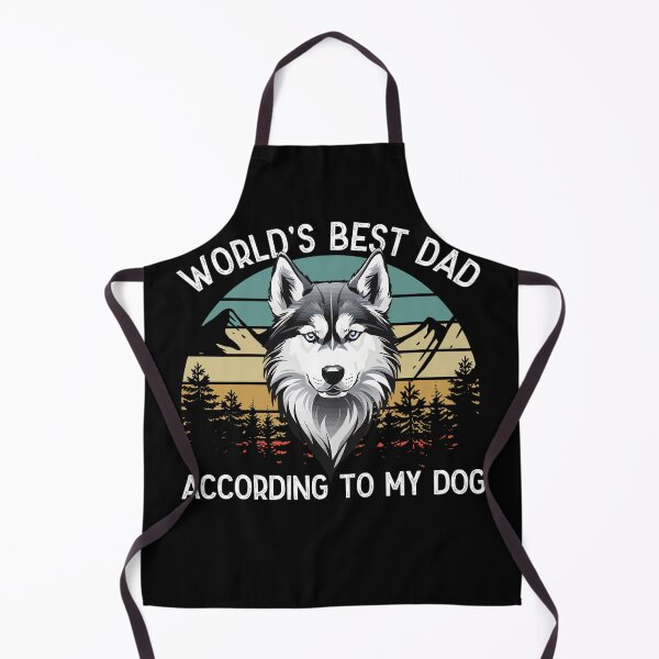 Item preview, World Best Dog Dad Siberian Husky Funny designed and sold by LuminOrb.