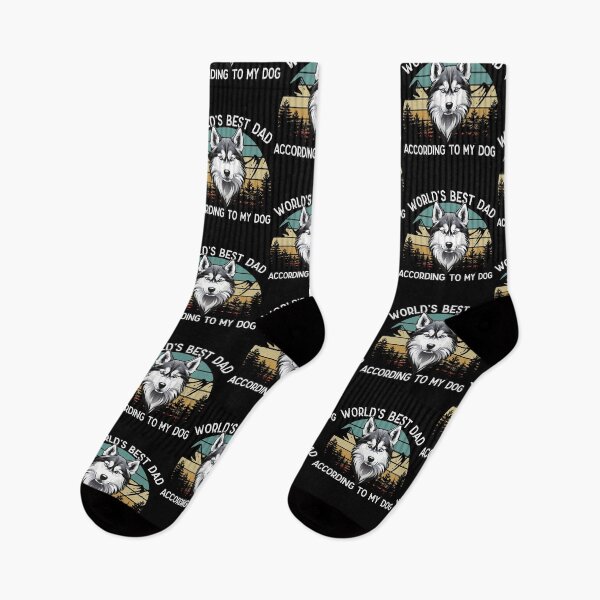 Item preview, World Best Dog Dad Siberian Husky Funny designed and sold by LuminOrb.