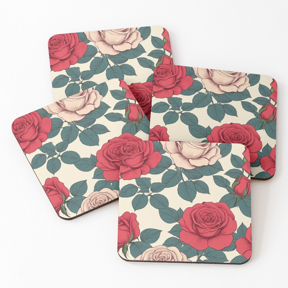 Item preview, Coasters (Set of 4) designed and sold by LessSugar.