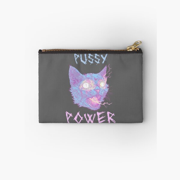 Item preview, PUSSY POWER CAT MEME Cute Gift Idea for Her designed and sold by Samanthi007.