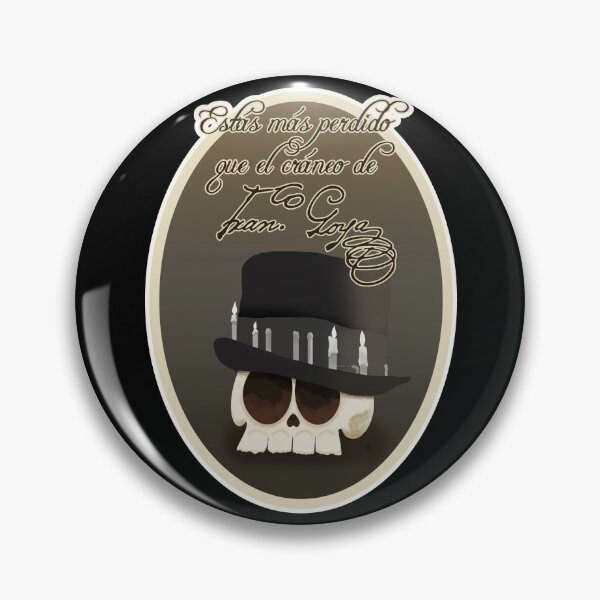 Item preview, You are more lost than Goya's skull designed and sold by kassandra369.