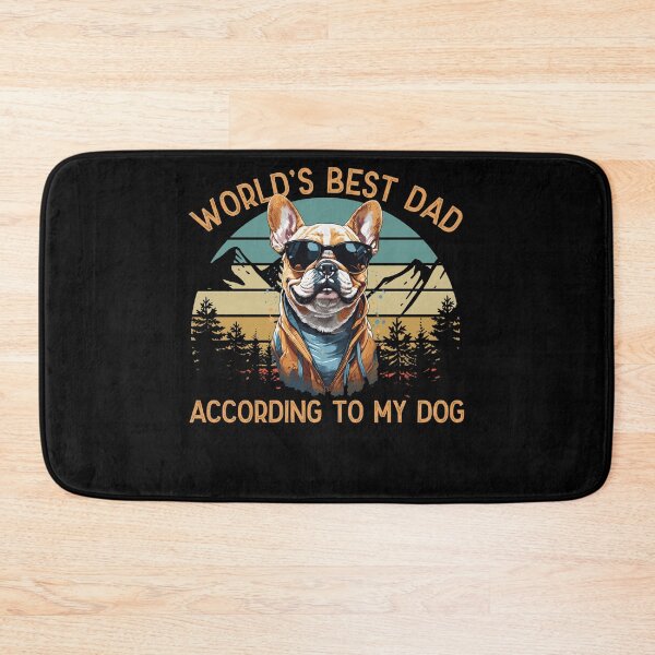 Item preview, World Best Dog Dad French Bulldog Love designed and sold by LuminOrb.