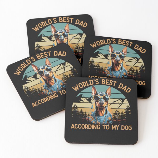 Item preview, World Best Dog Dad Doberman Dog Lover designed and sold by LuminOrb.