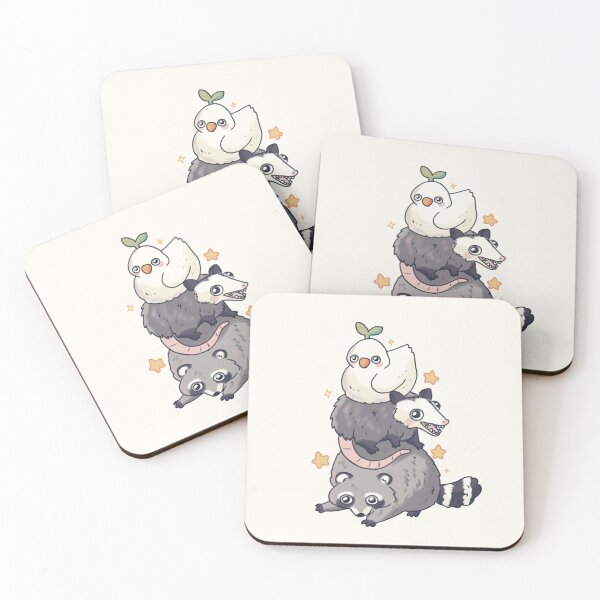 Item preview, Funny Racoon opossum duck designed and sold by Artofmayara.