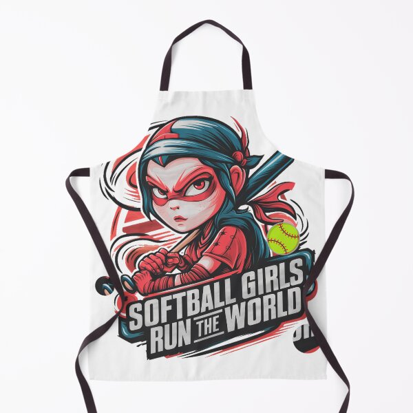 Item preview, Softball Girls Ninja Ukiyo-E - Softball Lovers designed and sold by ViktoonShirts.