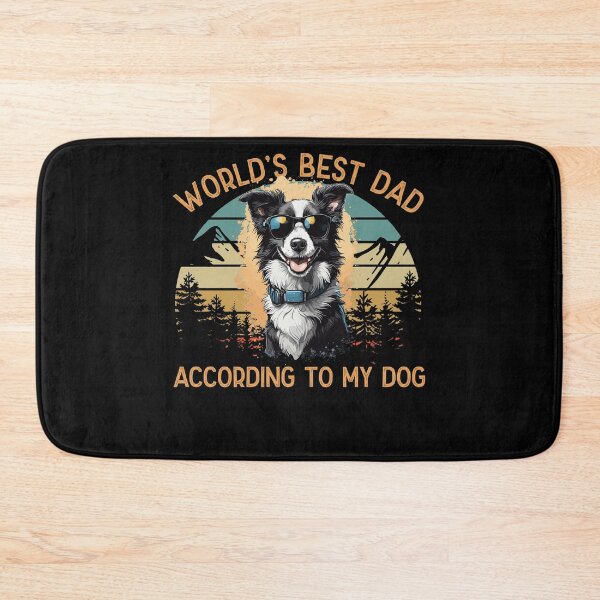 Item preview, World Best Dog Dad Australian Shepherd designed and sold by LuminOrb.