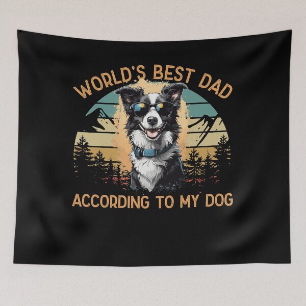 Item preview, World Best Dog Dad Australian Shepherd designed and sold by LuminOrb.
