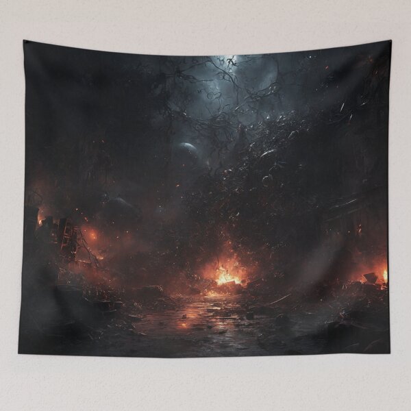 Item preview, Dark Fire Tunnel designed and sold by Sadia  Jannat.