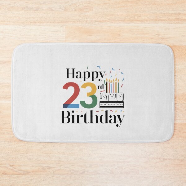 Item preview, Happy 23rd Birthday - Minimalist Celebration designed and sold by Itsheartshop.