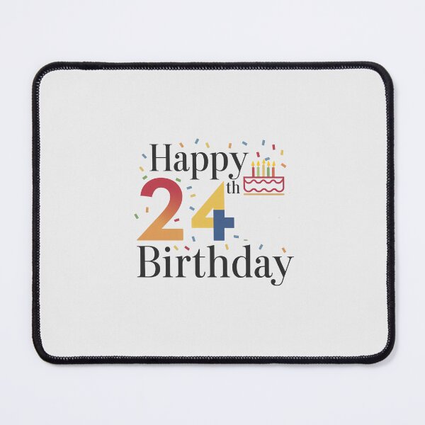Item preview, Happy 24th Birthday - Minimalist Celebration designed and sold by Itsheartshop.