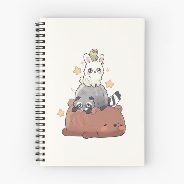 Item preview, Bear raccoon Bunny perrot stack designed and sold by Artofmayara.