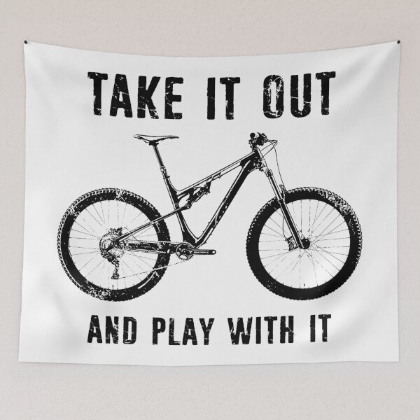 Item preview, Take It Out And Play With It Mountain Bike designed and sold by Esskay Designs.