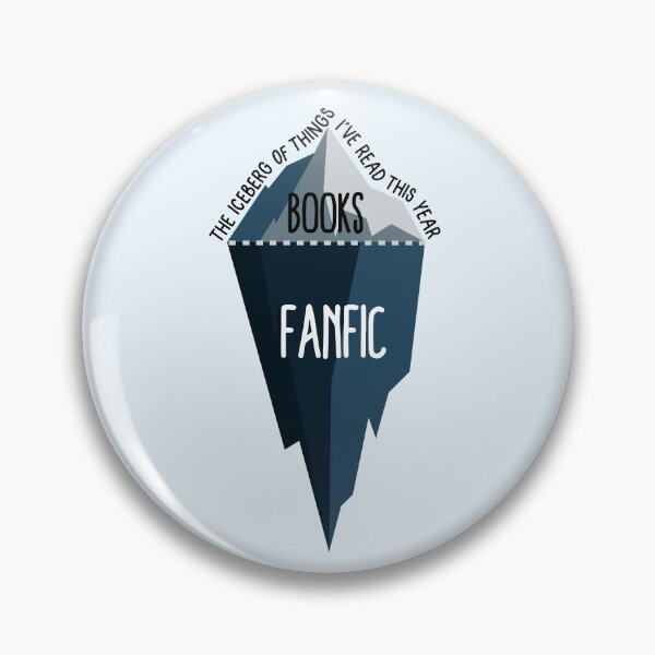 Item preview, The iceberg of things I've read this year | Fanfic vs Books designed and sold by Neadoodles.