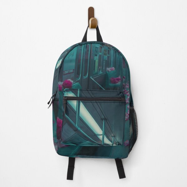Item preview, Floral Subway: Surreal Urban Fantasy with Neon Lighting designed and sold by my-moody-place.