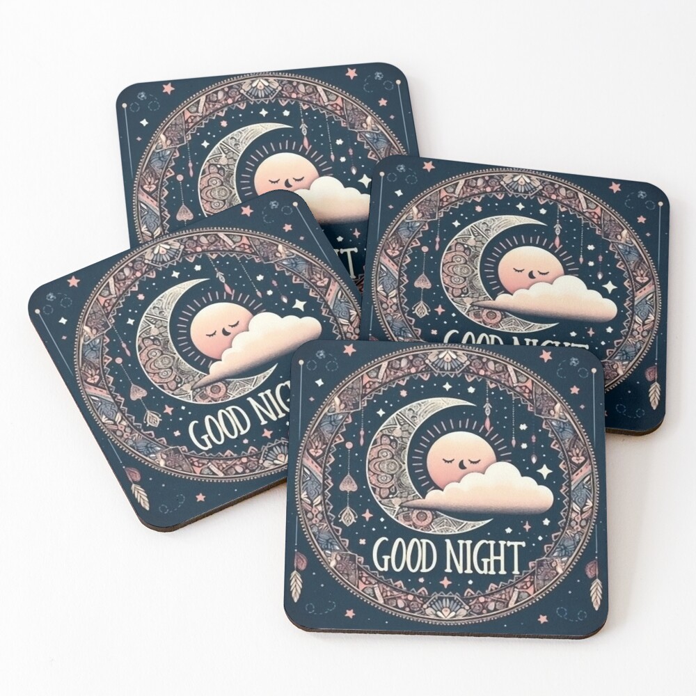 Item preview, Coasters (Set of 4) designed and sold by ROPATROKOLA.