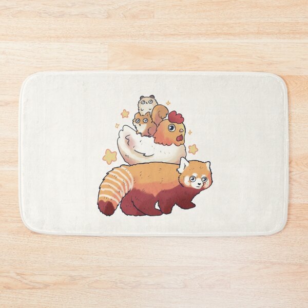Item preview, Red pand chicken squirrel hamster  designed and sold by Artofmayara.