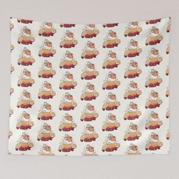 Item preview, Red pand chicken squirrel hamster  designed and sold by Artofmayara.