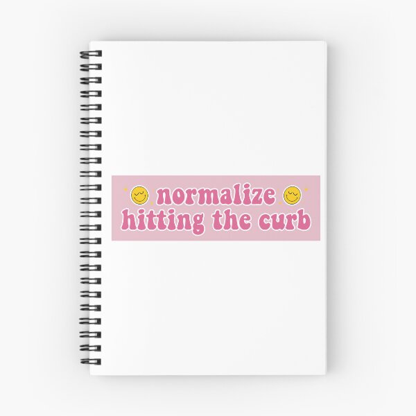 Item preview, Normalize Hitting The Curb Funny Bumper designed and sold by BUMPER-STICKERS.
