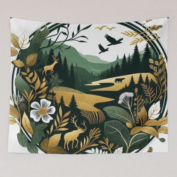 Item preview, Verdant Whispers: Nature Art designed and sold by rj-avant-garde.